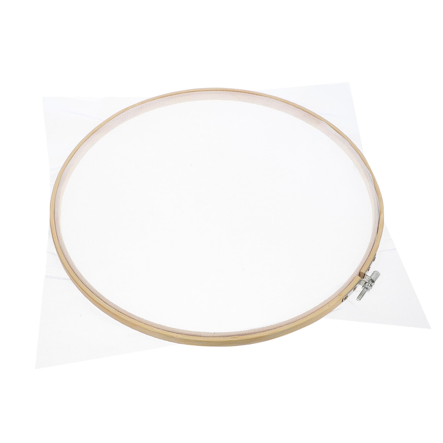 IWOWHERO Wooden Round Paper Making Screen DIY Paper Frame for Papermaking Craft