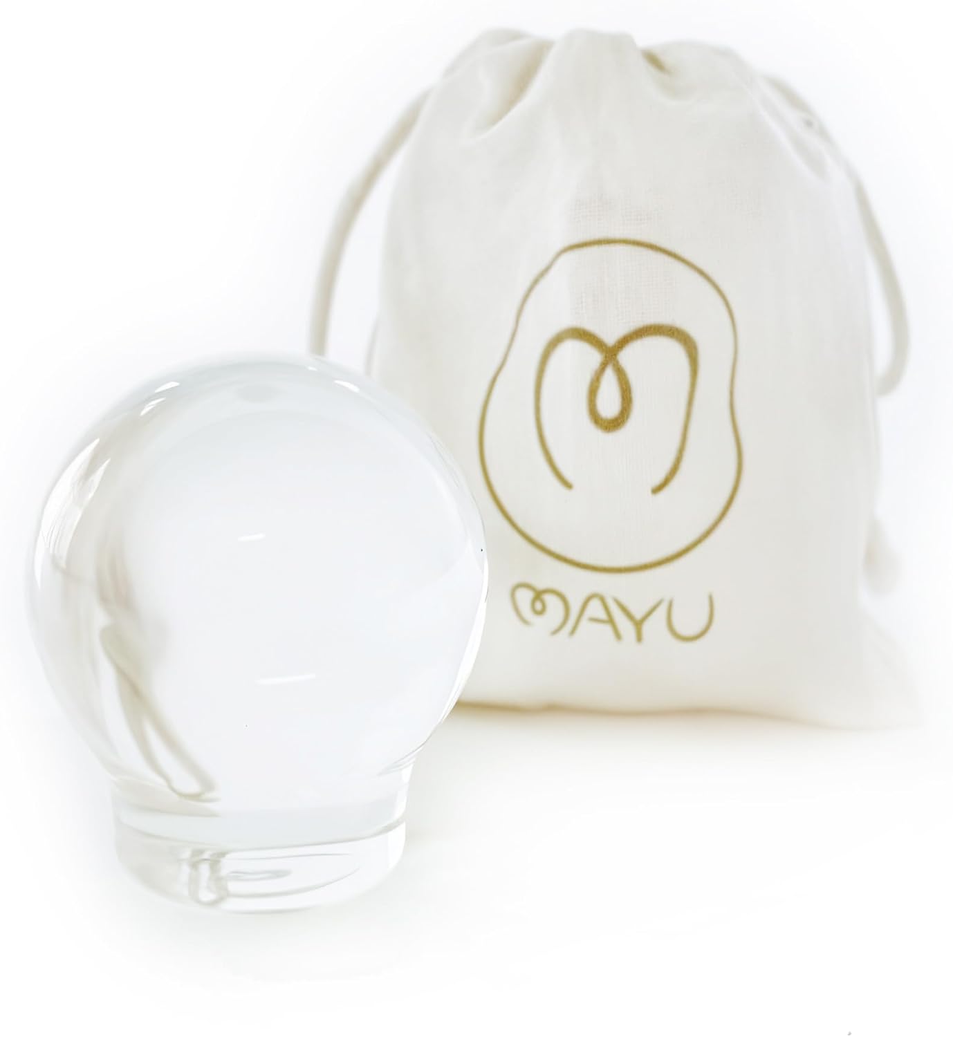 MAYU, Glass Topper Designed for Mayu Swirl Structured Water Carafe, Enhances Aesthetics, Preserves Freshness, Prevents Dust, Grade-A Borosilicate Glass, Dishwasher Safe, Modern Minimalist Design