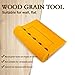 Utoolmart Wood Graining Painting Tool, Art Paint Rubber Wood Graining DIY Tool, for Wall Painting Decoration DIY, MS25 Set, Yellow, 1 Pcs