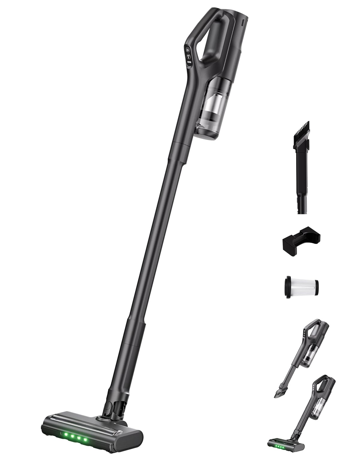 新品✨コードレス掃除機 サイクロン 業界初独立モーター 自走式 強力吸引 軽量 Amazon.co.jp: 掃除機 コードレス 【業界最軽量タイプ！自立自走式