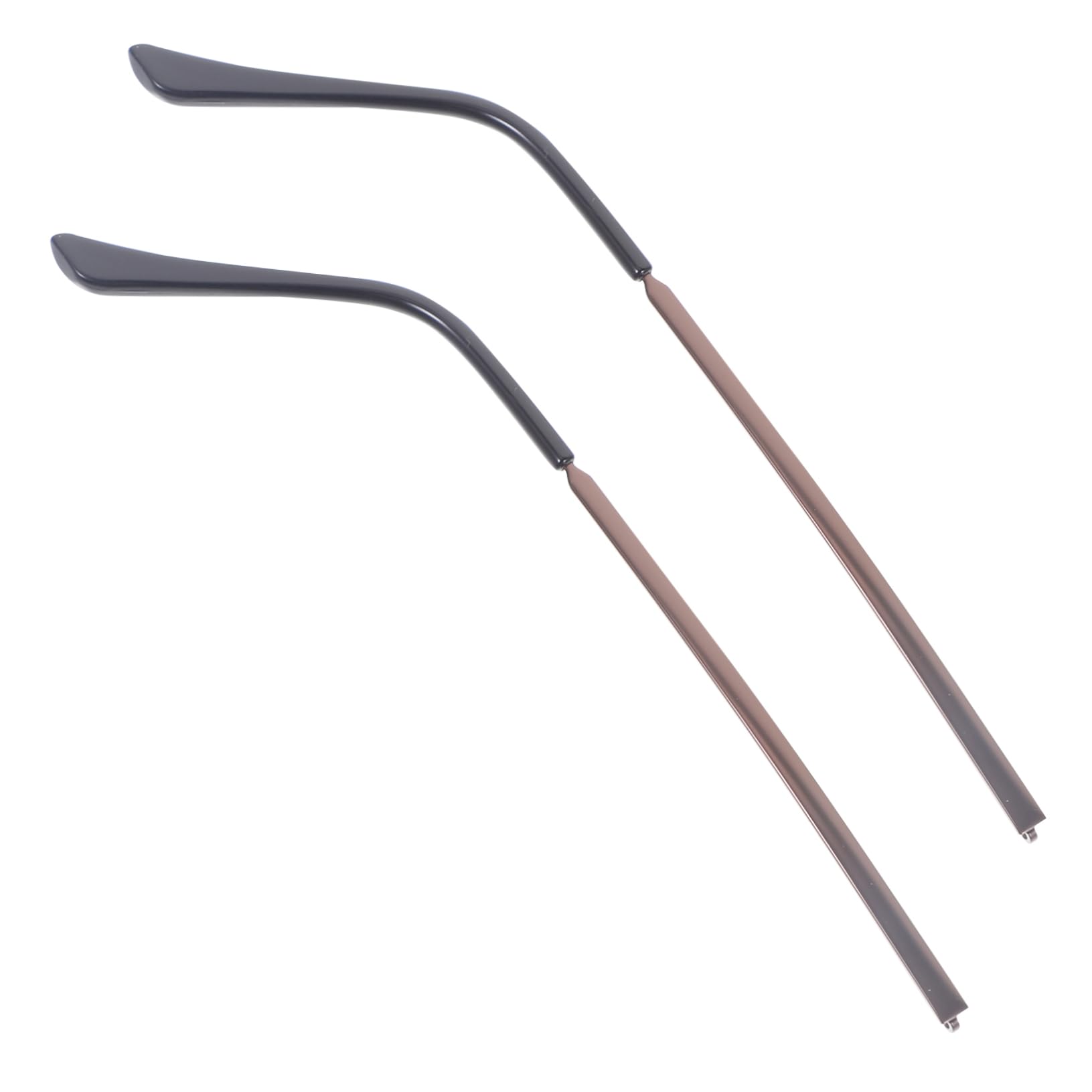 Ipetboom 2 Pairs Replacement Glasses Frame Temple Metal Temple Comfortable and Durable for All of Glasses
