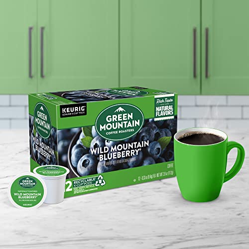 Image of Green Mountain Coffee Roasters Wild Mountain Blueberry Keurig Single-Serve K-Cup pods, Light Roast Coffee, 72 Count