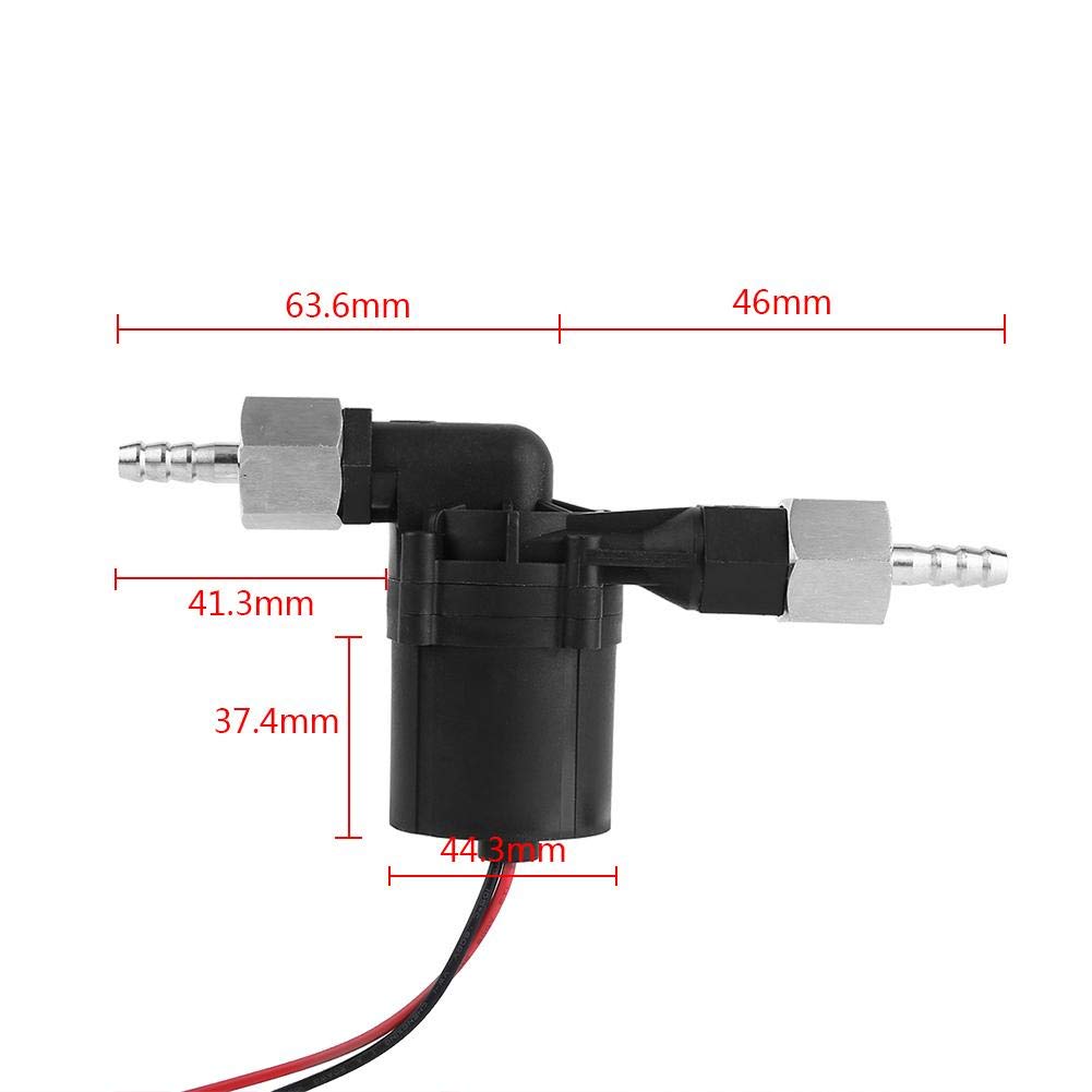 Pompa do piwa Homebrew DC 12 V NPT1 / 2 cale Bezszczotkowa pompa cyrkulacyjna do piwa z wtyczką (35 cm)