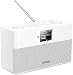 Kenwood CR-ST80DAB-W Stereo-Kompaktradio (2 x 10 W RMS, Bassreflex Lautsprecher DAB+, UKW...