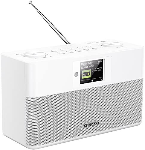 Kenwood CR-ST80DAB-W Stereo-Kompaktradio (2 x 10 W RMS, Bassreflex Lautsprecher DAB+, UKW,...