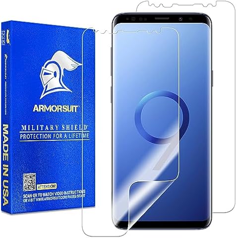 ArmorSuit Screen Protector for Samsung Galaxy S9 Plus Cover