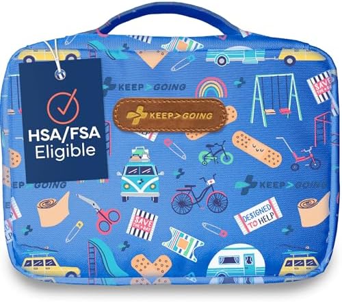 KeepGoing Large Home First Aid Kit for Kids – 270 Pc. for Car, Ho...