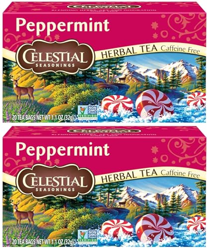Image of Celestial Seasonings, Tea, Peppermint, 20 ct- Pack of 2