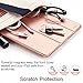ESR Yippee Smart Case for The iPad Air, Cover [Synthetic Leather] Translucent Frosted Back Magnetic Cover with Auto Sleep/Wake Function [Light Weight] for iPad 5 (Rose Gold)