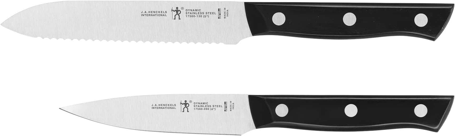 Dynamic Razor-Sharp 2-Piece Utility Set, German Engineered Informed by 100+ Years of Mastery, Stainless Steel
