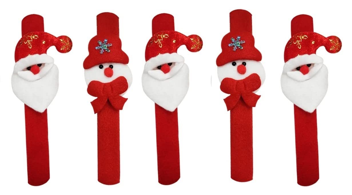Tickles Red Santa Claus Christmas Party Hand Bracelet Band for Kids Boys & Girls (Size: 21 cm; Pack of 5) (B01N2MGWTK) Amazon Price History, Amazon Price Tracker