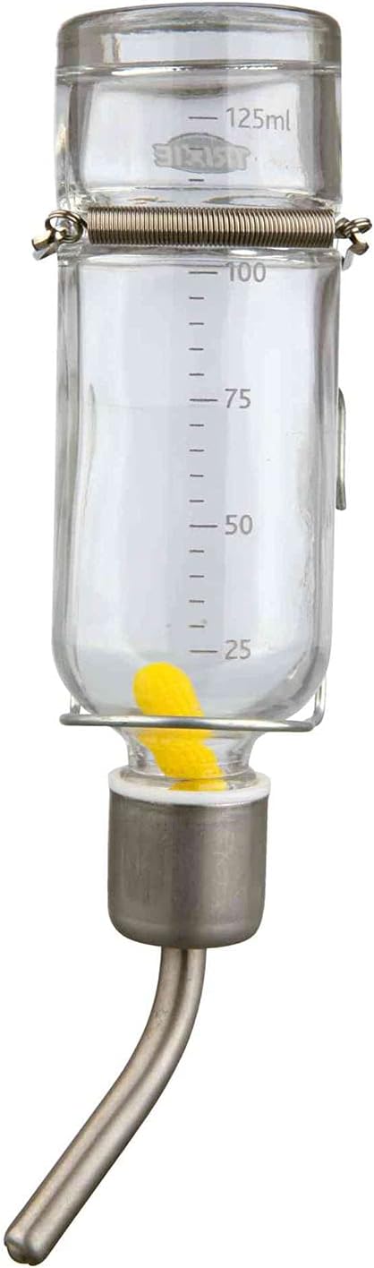 Trixie Kleintier-Glaswasserflasche, 125 ml Trixie Kleintier-Glaswasserflasche, 125 ml
