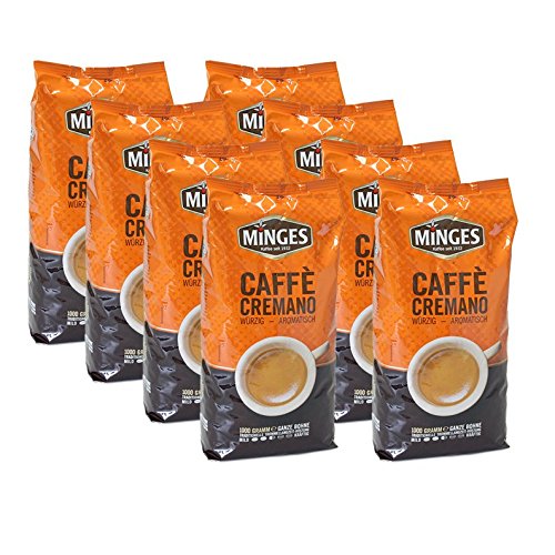 Minges Caffè Cremano, 1000g Bohnen 8er Pack : Amazon.de: Lebensmittel ...