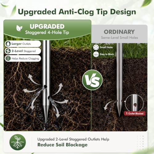Deep Root Watering Tool with Trigger Handle