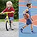 SPTRAMLE 12 Paar Jungen Socken Kindersocken Baumwolle Sportsocken Tennissocken Schulkind Socken 9-12 Jahre 35-38