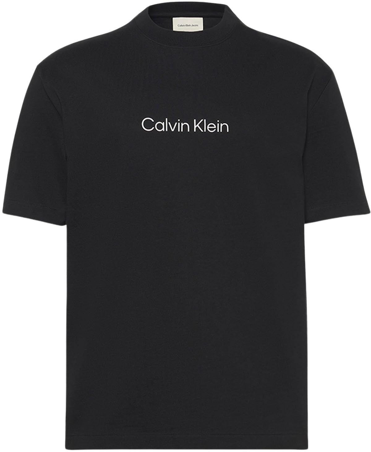 Calvin Klein SS Rlxd Standard Logo Crewnk tee Camisetas Hombre (Pack de 1)
