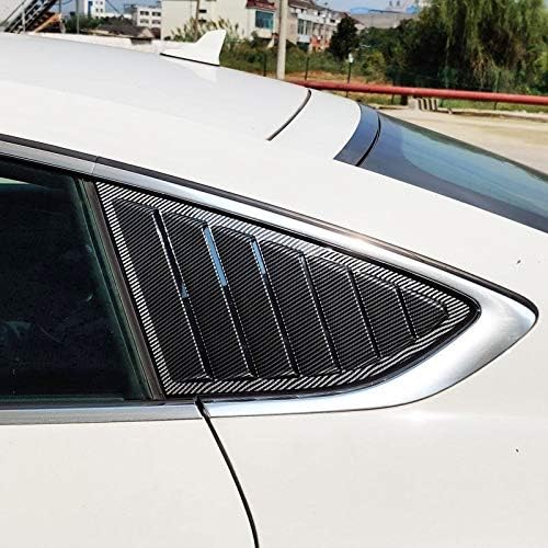 Window Louvers Carbon Fiber Side Window Triangle Shutters