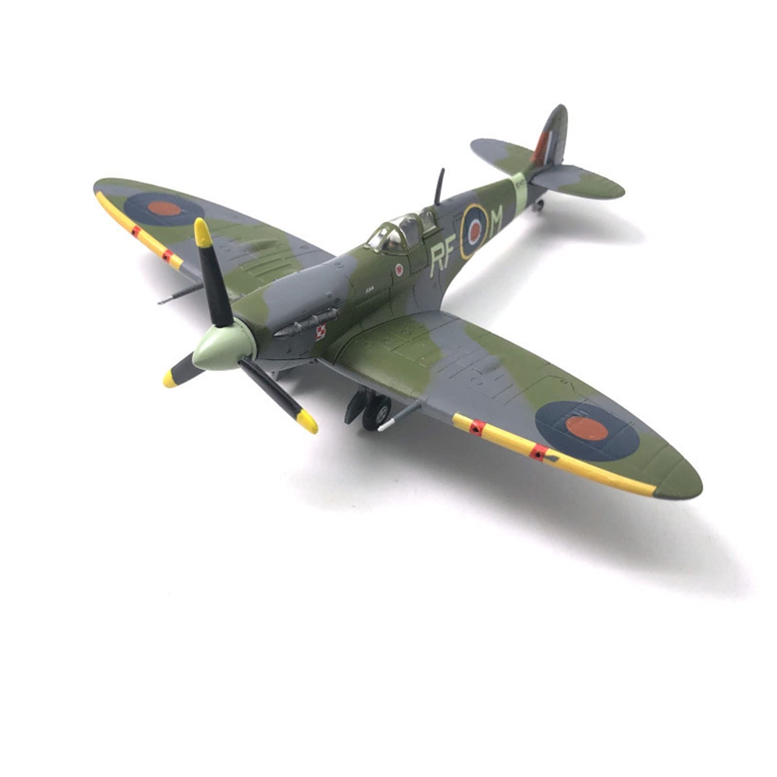 Skopiuj model samolotu 1/72 dla Spitfire w skali odlewanego ciśnieniowo metalowego wykończonego modelu wojskowego statku powietrznego kolekcja dekoracji