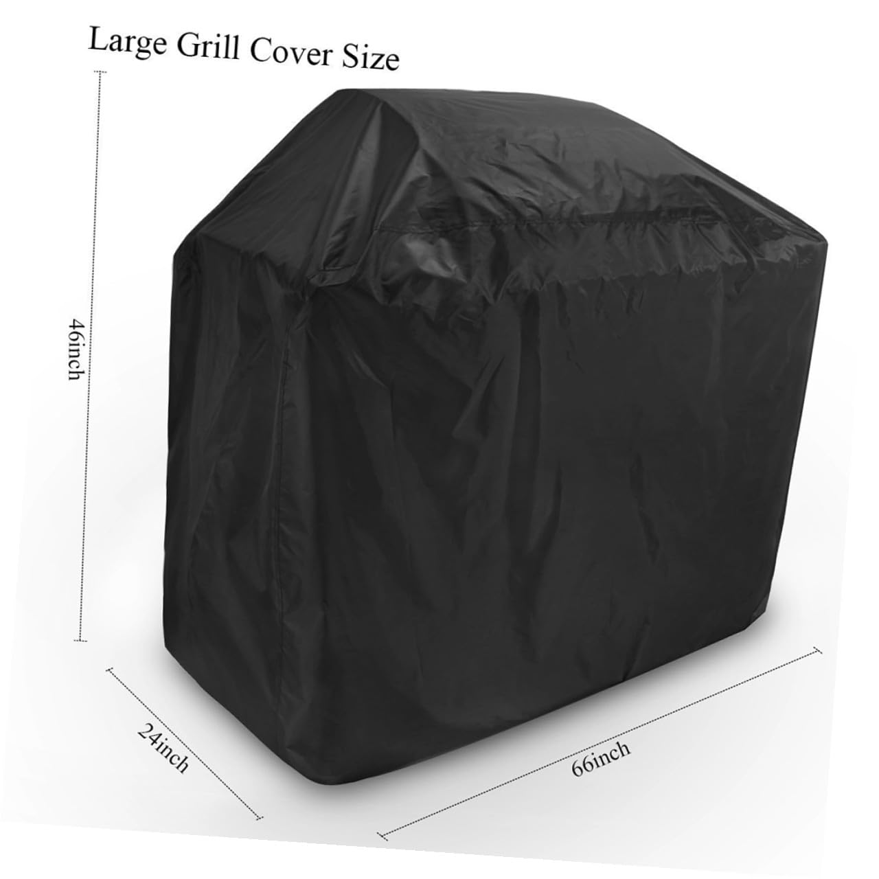 HANABASS Copertura per Barbecue da Esterno Protezione per Borsa per Trasporto in Oxford Copertura per Bbq Rettangolare Gas Elettrico Protegge da Pioggia e Foglie