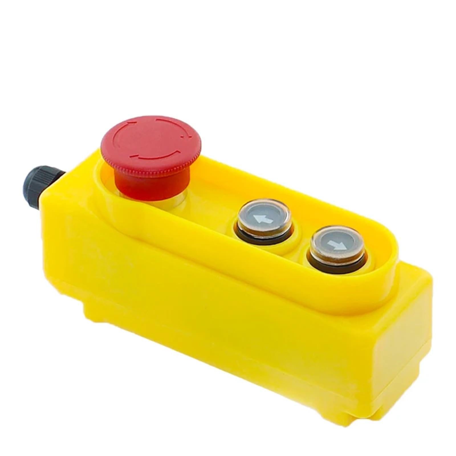 Interruptor de parada de emergencia COP-21H con boton de elevacion de 2.2 kW 250V 8
