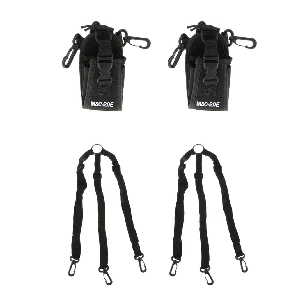 VELURA 2Piece Radio Holder Holster Case Pouch Bag for GP328 GP88 GP68|2 Pieces Radio Case|Other Radio Communication Accs| Radio Communication |Consumer Electronics-image-32