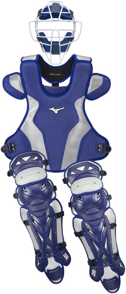 ミズノ キャッチャー防具4点セットJSBB Lサイズ ネイビー ミズノ