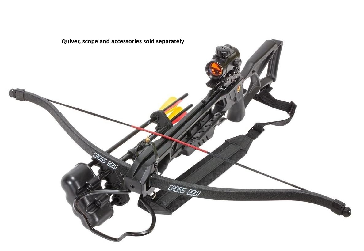 MK-XB23BK Anaconda Recurve Crossbow 175lbs - 37 Inches Total