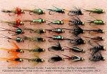 GOLD HEADED Trout Flies x 30 - Set 33J - Hook Size 14 - UK Trout Fly Fishing