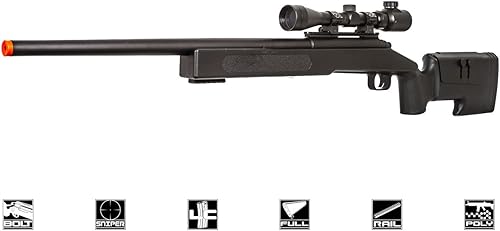 ASG M40A3 rifle de aire comprimido, francotirador, accionado por resorte