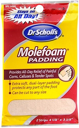 Dr. Scholl's Molefoam Padding Strips (Pack of 4)