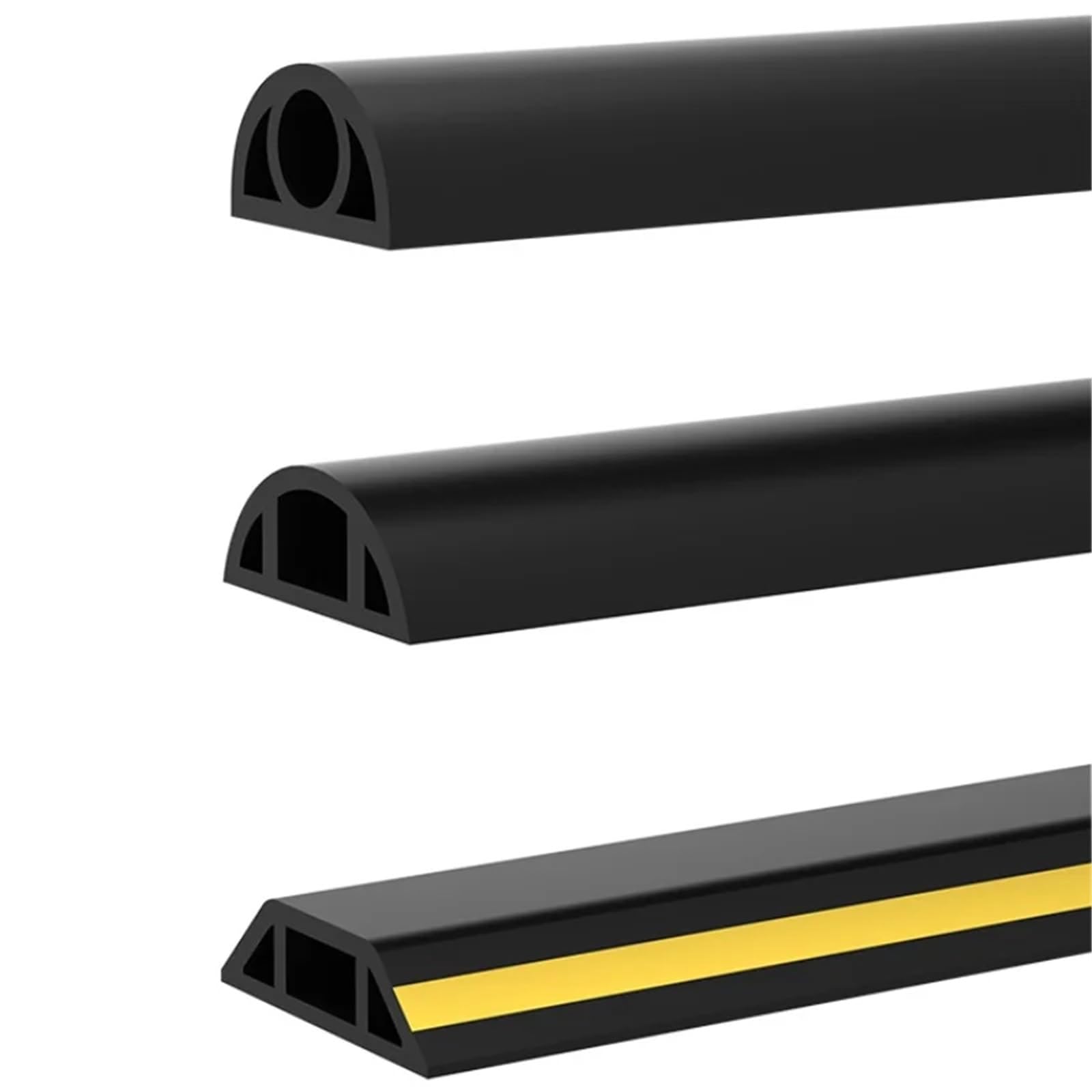 caNaleta Cables Pared Adhesivo Cubre Cables de Suelo, Protector PVC Autoadhesivo, alargador Potencia, Organizador conductos for eléctricos(0D30 Gray,6M)