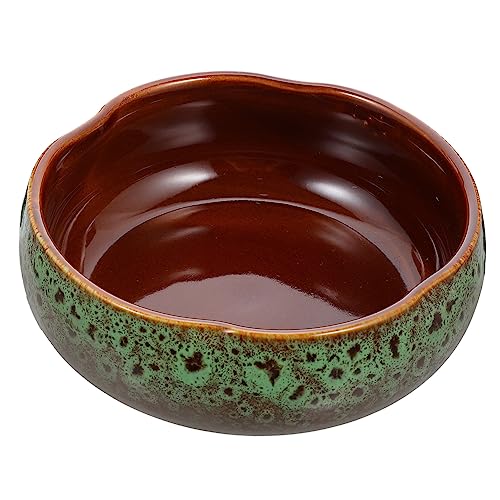 TOYZFRIENDY Contenitore Per Piante Idroponiche in Ceramica Vaso Profondo Per Bonsai e Ciotola Per Narcisi Adatto Ufficio e Spazi Interni