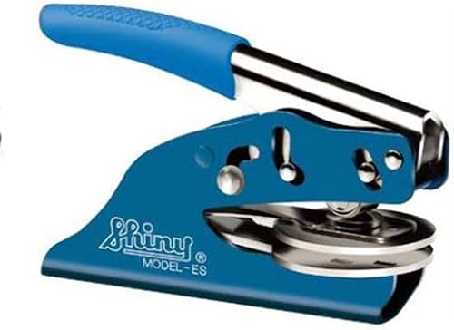 Grabador de sello notario premium | Louisiana (azul)