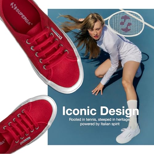 Image of Superga 2750 Cotu Classic Canvas Sneakers for Men & Women - Iconic Italian Men's and Women's Tennis Shoes with Breathable Upper, Non Slip Rubber Sole