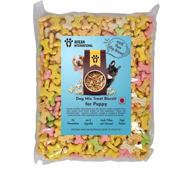 Aviean International Pet Puppy Dog Biscuit Mix Flavour 500g Chicken Dog Biscuits for Adult Dog & Puppy All Life Stages, Dog Treats, Crunchy Dog Biscuits | Made with Real Chicken (B0CKMV545L) Amazon Price History, Amazon Price Tracker