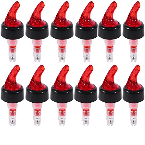 Measure Liquor Pourer, Plastic Measured Liquor Pourer 1 OZ Auto Measuring Shot Chamber