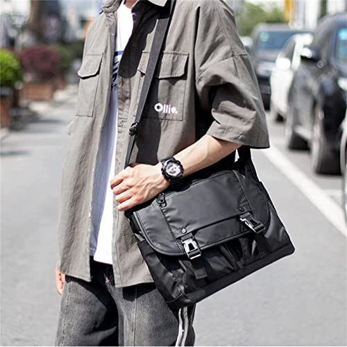 Casual Shoulder bag Men Retro Men's Messenger Bag Waterproof Bag Man Purse2