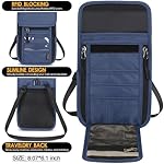 Travel Neck Wallet RFID Blocking – Hidden Passport Holder & Anti-Theft Money Pouch for Men & Women, Lightweight Concealed Undergarment Organizer with Adjustable Strap, Secure Document Holder - Image 3
