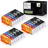 JARBO 550XL 551XL Patronen Ersatz für Canon PGI-550 CLI-551 XL Druckerpatronen für Canon PIXMA IP7250 IP8750 MX925 MG5450 MG5550 MG5650 MG6350 MG6450 MG6650 MX725 MX920 IX6850 IP7200, 18er-Pack