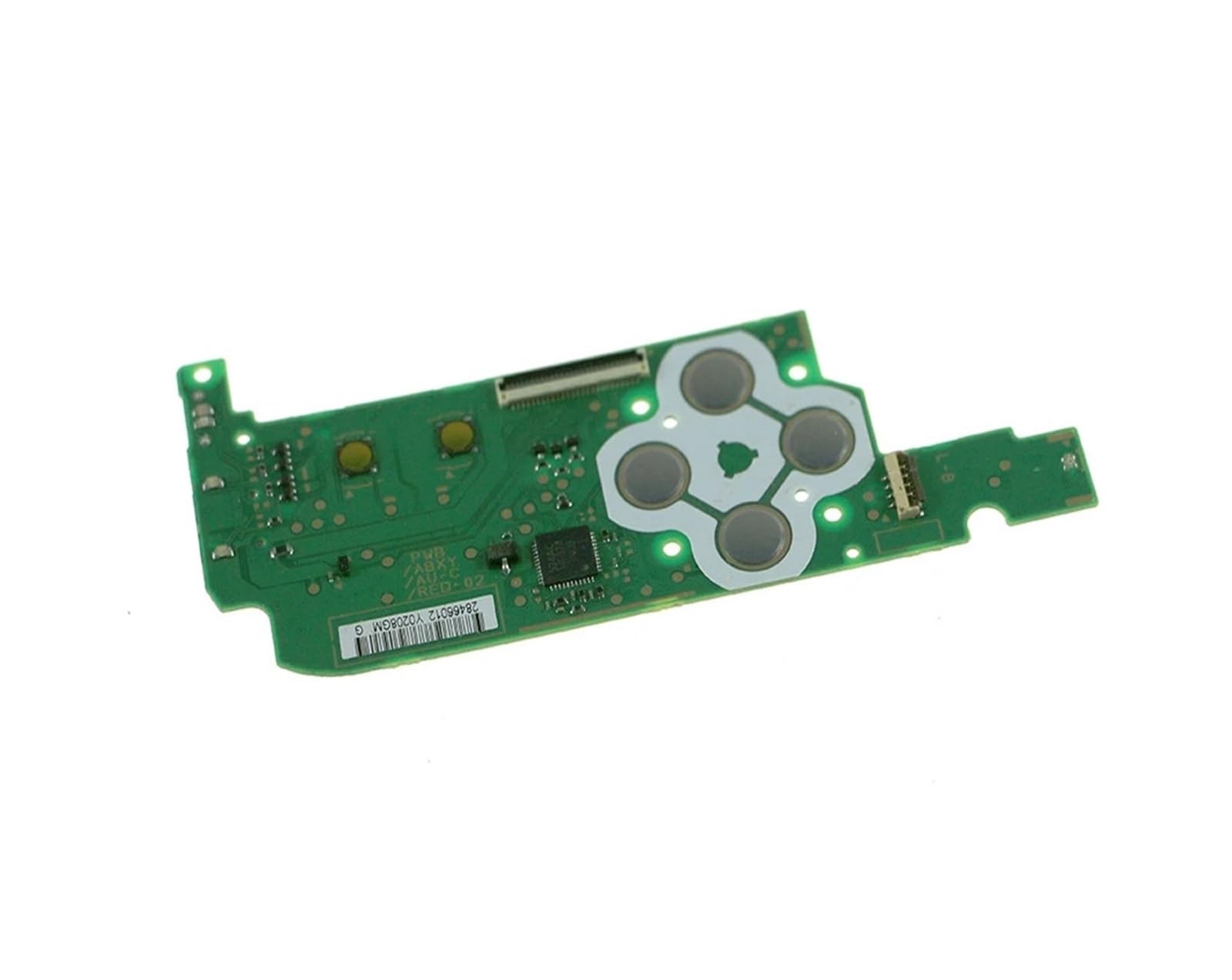 Placa PCB de teclado ABXY con Cable de cinta de conexión Cable flexible for 3DS XL for tablero de interruptor 3DS LL tablero de botones abxy(Only board)