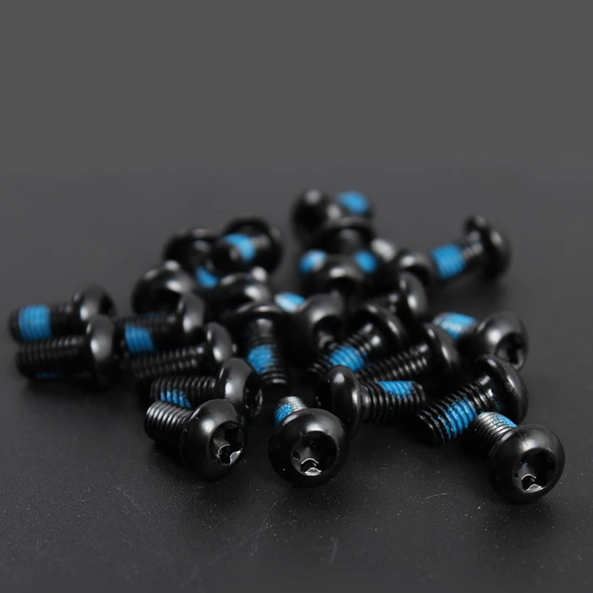Kit Vis Disque Frein Durable Anti-rouille Lot De 12 Vis Disque De Frein Vélo M5x10 Mm - Boulons Titane Pour VTT Et Route Lot 12 Vis Titane Tc4