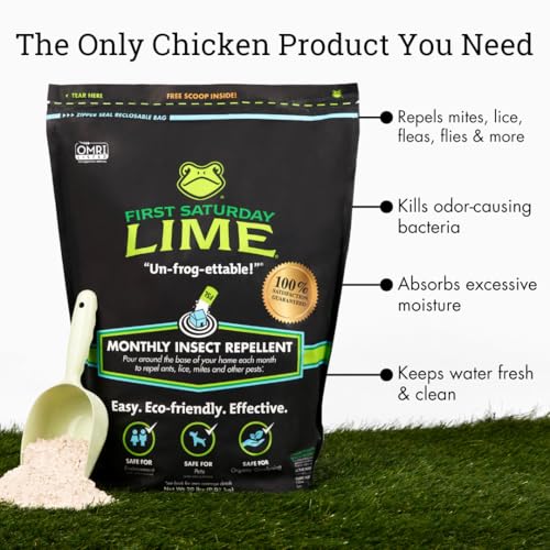 Image of First Saturday Lime Insect Deterrent 20LB | Natural Repellent for Outdoors