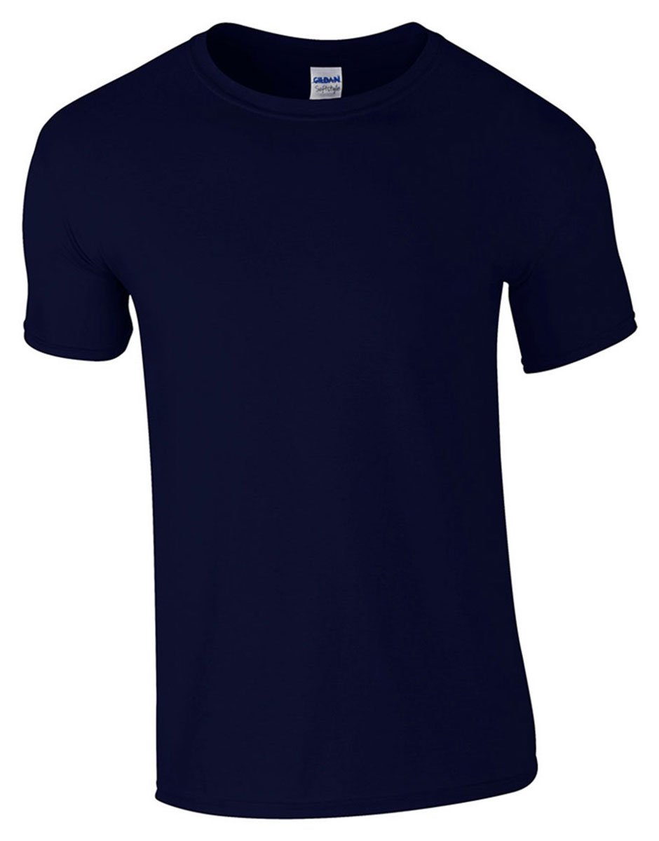 Gildan Mens Short Sleeve Soft-Style T-Shirt (XL) (Navy)