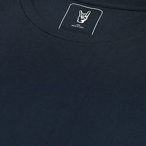 Image of Free Authority Men's Solid Regular Fit T-Shirt