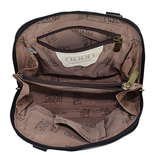 Anna by Anuschka Leather Small Multi Compartment Zip-Around Organizer3