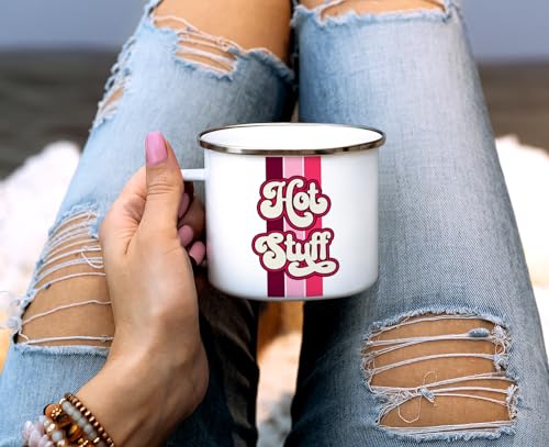 Taza Retro de Camping Hot Stuff 16oz miniatura 3