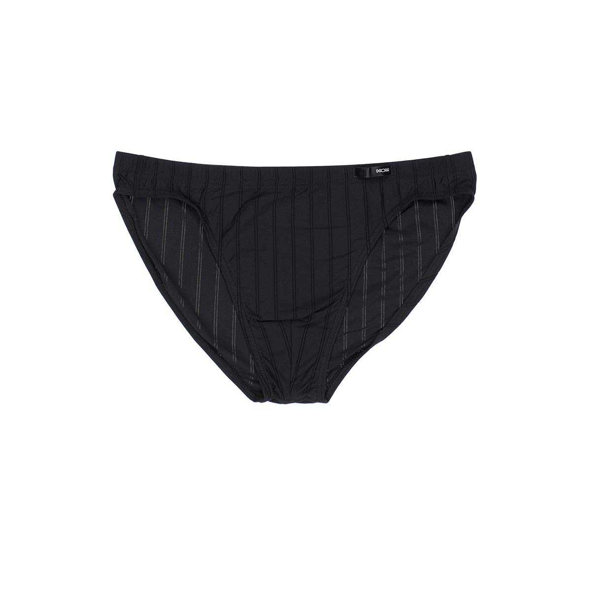 HOM Herren Slip Schwarz Mikrofaser – Temptation Serie, XL