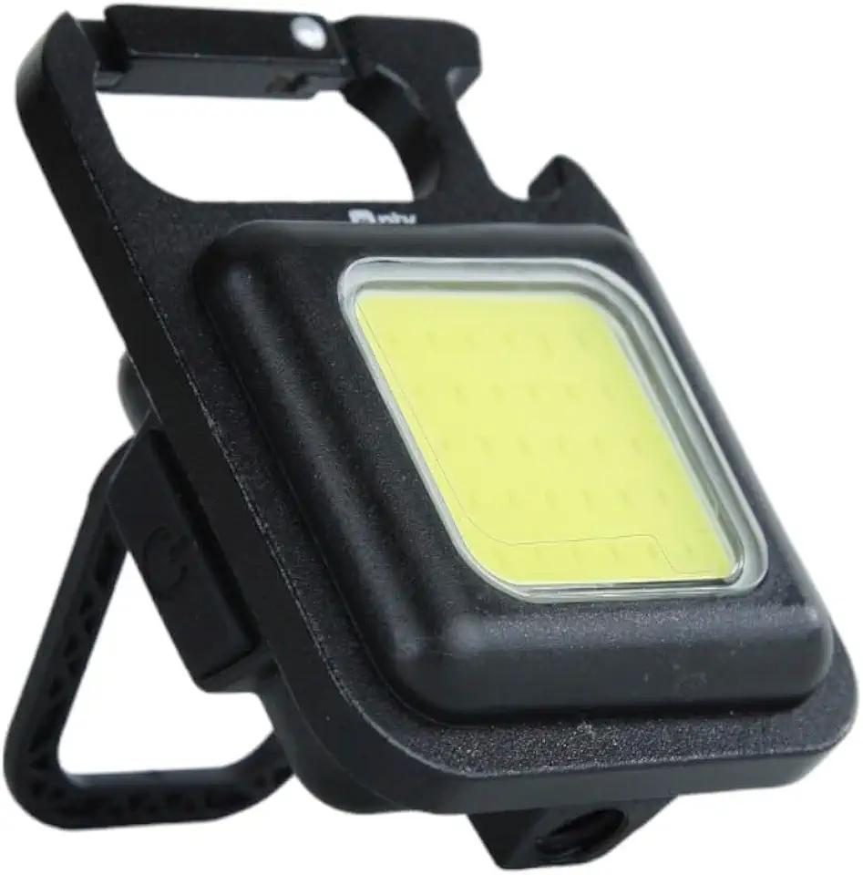 NTK, Lampião Recarregável Keyled com 3 Modos de Iluminação de 500 Lúmens e Alcançe 10 Metros, Preto