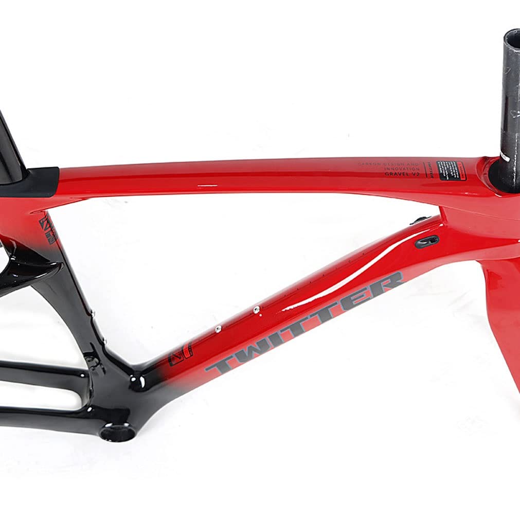 カーボンロードバイク　フレームのみ、 中国製カーボンファイバー ロードバイク フレーム 700C