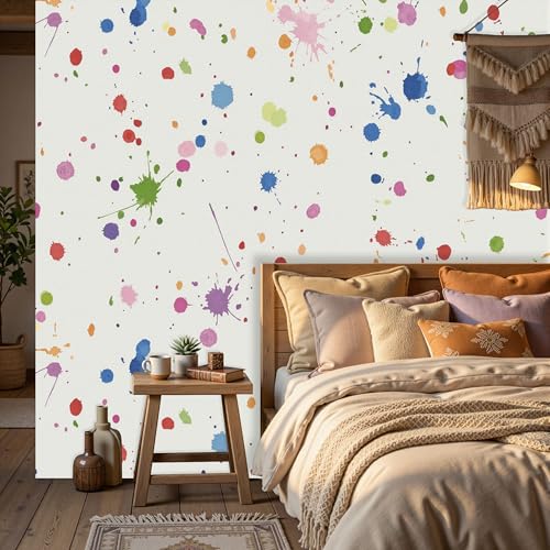 Fresque murale moderne abstraite esthétique pour grand mur - 4